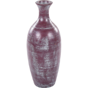 KARDIA - Decoratieve vaas - Lichtblauw - Terracotta