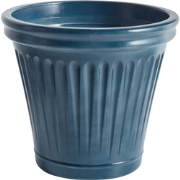 MAIZE - Bloempot - Blauw -  43 cm - Steenmengsel