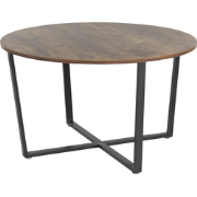 ORICK  - Salontafel - Donkere houtkleur - MDF