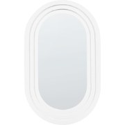 MASSILLY - Wandspiegel - Wit - 43 x 69 cm - Metaal