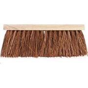 Bezem 41cm breed natuurvezel haren