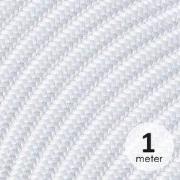 Strijkijzersnoer 3-aderig - per meter - wit