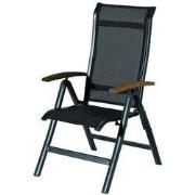 Alice Recliner Teak Armrests