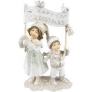 Clayre & Eef Beeld Kinderen Beige Polyresin