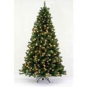 Kunstkerstboom Arctic Spruce 120 cm D73 cm met warme LED-verlichting k...