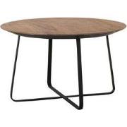 DTP Home Coffee table Neptunes large NATURAL,35xØ60 cm, recycled teakw...