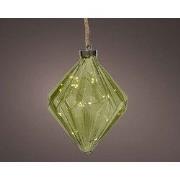 Micro LED diamant binnen dia16-H20cm green/warm white
