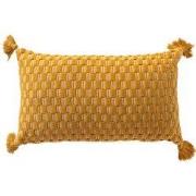 Dutch Decor DAIMY - Kussenhoes 30x50 cm - Rattan - geel - Dutch Decor