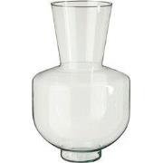 Mica Decorations Vaas Judy - 28x28x45 cm - Glas - Transparant