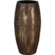 Mica Decorations Bloempot Roel - 24x24x50 cm - Terracotta - rust