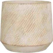 Mica Decorations Bloempot Camino - 23.5x23.5x20.5 cm - cement - Taupe