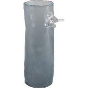 Present Time - Vaas Bird On Branch Large - Mistige blauw