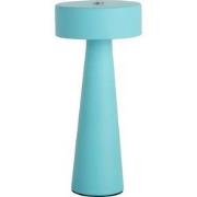 Leitmotiv - Tafellamp Mini LED Ring - Turquoise blue