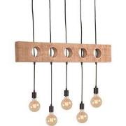 LABEL51 Hanglamp Timber - Zwart - Metaal - SALE