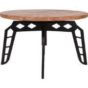LABEL51 Salontafel Pebble - Rough - Mangohout - 80 cm - Rond