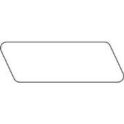 Rhombus douglas zwart gespoten 2,0x6,7x180 cm Tuindeco