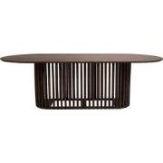 Eettafel Donkerbruin Mangohout - 250x110x76cm - Ferran