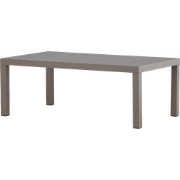 Glen aluminium tuin salontafel taupe - 120 x 45 cm