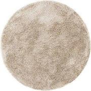 MUST Living Carpet Crown round medium,Ø200 cm, beige, 100% Polyester