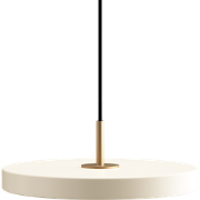 Asteria Plus Mini hanglamp pearl white - met koordset - Ø31 cm