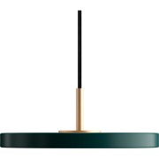 Asteria micro hanglamp forest green - met koordset - Ø 15 cm