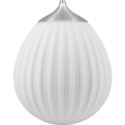 Around the world lampenkap mini  - Brushed Steel