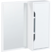 PALMAS - Badkamerwandkast met spiegel - Wit - MDP