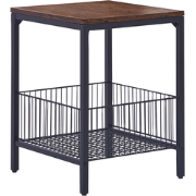 KENNER - Bijzettafel - Zwart - Vezelplaat