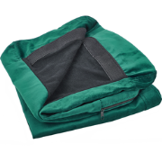 BERNES  - Hoes voor bank - Groen - 80 cm - Fluweel