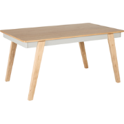 PHOLA - Eettafel - Lichte houtkleur - 150 x 90 cm - MDF