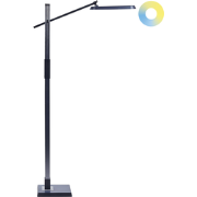 AQUARIUS - Staande lamp - Donkergrijs - Synthetisch materiaal