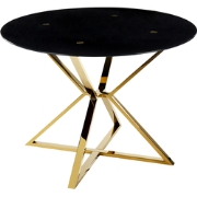 BOSCO - Eettafel - Zwart - Veiligheidsglas