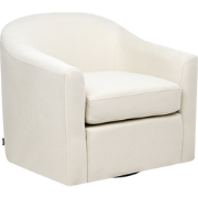 MAGNOR - Fauteuil - Lichtbeige - Polyester