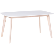 SANTOS - Eettafel - Wit - 90 x 150 cm - MDF