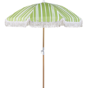 MONDELLO - Parasol - Groen/Wit - Polyester