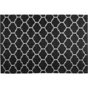 ALADANA - Outdoor kleed - Zwart - 160 x 230 cm - PVC