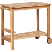 SASSARI II - Trolley - Lichte houtkleur - Acaciahout