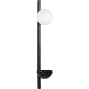 ISABELLA - Wandlamp bloempot - Zwart - IJzer