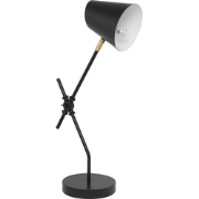 HORTON - Bureaulamp - Zwart - Metaal