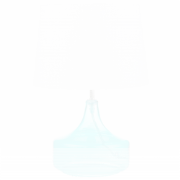 ERZEN  - Tafellamp - Wit - Glas
