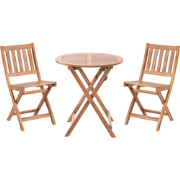 FEBBIO - Bistroset - Bruin - Gecertificeerd acaciahout