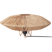 MENTIRI - Tafellamp - Naturel - Stro