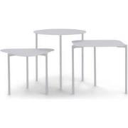 Spinder Design bijzettafel Do-Re-Mi - Grijs - Set van 3