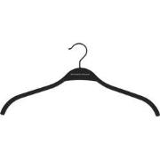 Spinder Design kledinghangers Rosa - Zwart - set van 5 - Draaibare haa...