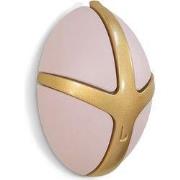 Spinder Design kapstok Tick - Pale Pink / Goud - 3 haken