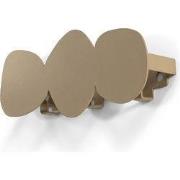 Spinder x Eva van de Ven kapstok Tumulo Small - Champagne - 3 haken