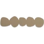 Spinder x Eva van de Ven kapstok Tumulo Medium - Champagne  - 5 haken