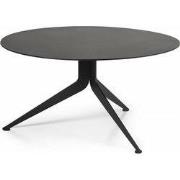 Spinder Design salontafel Daley 80 - Zwart -  Ø 80