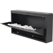 Spinder Design schoenenkast Mario - Zwart - 3 paar schoenen