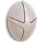 Spinder Design kapstok Tick - Silky Taupe / Silky Taupe - 3 haken